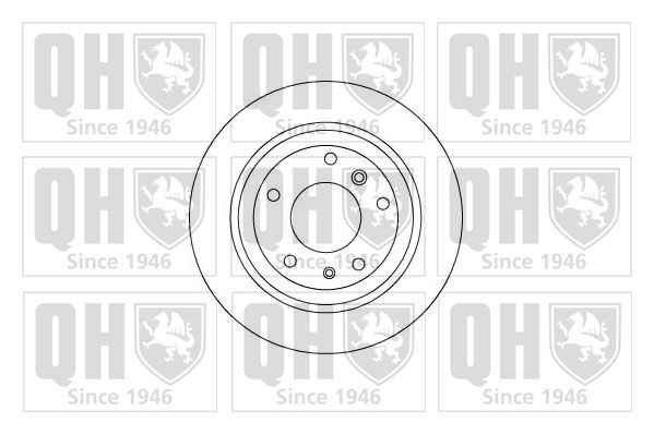 QUINTON HAZELL Тормозной диск BDC4551